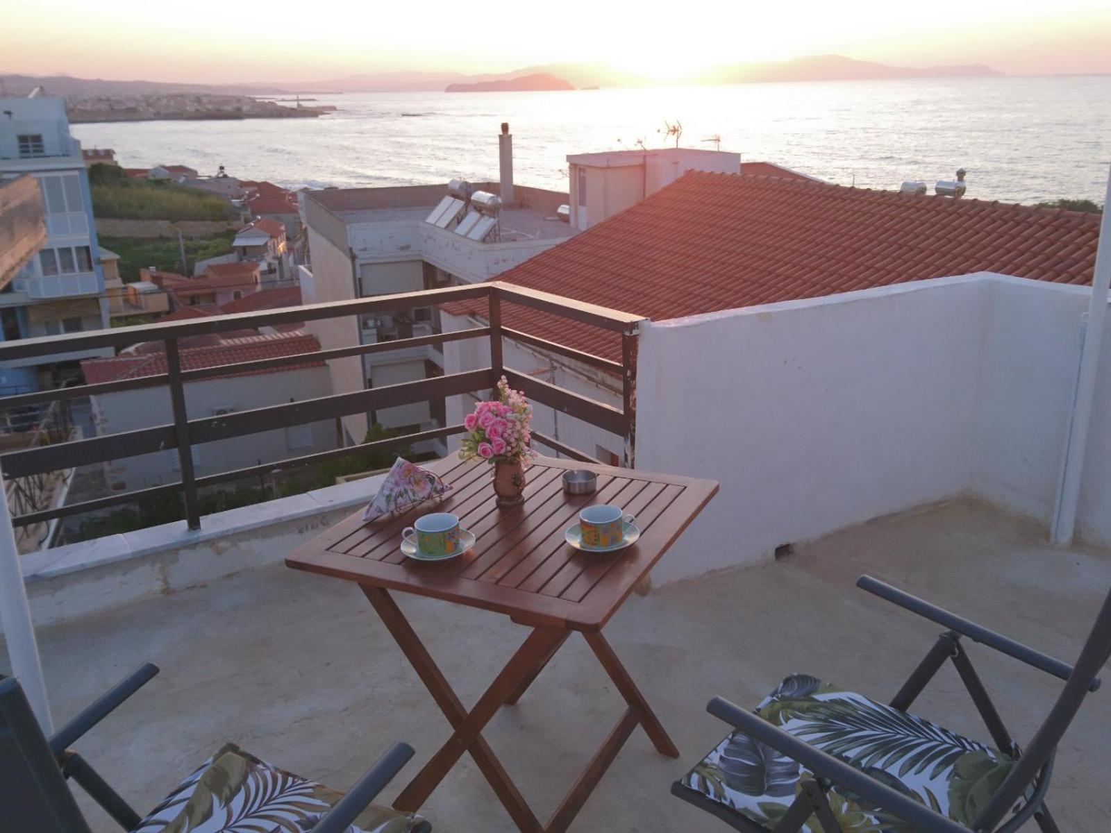 Sunny Family Apartment In Chania Close To The Sea Ngoại thất bức ảnh